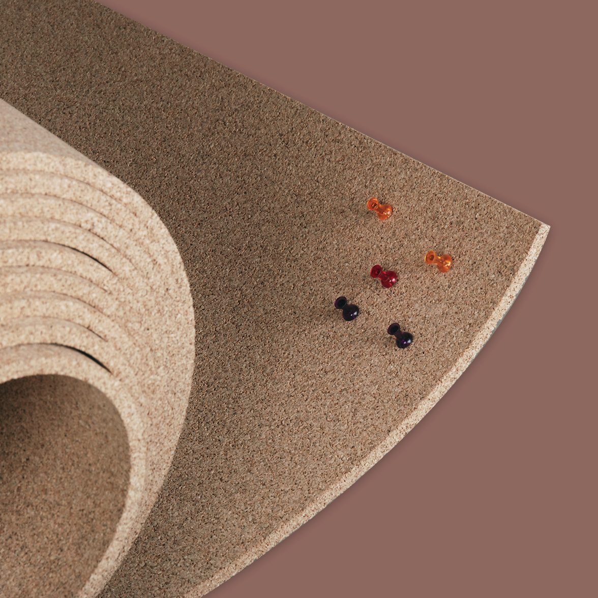 Manton Cork Roll - 4' x 8' x 1/2 - Premium Facing Grade Material - 100%  Natural