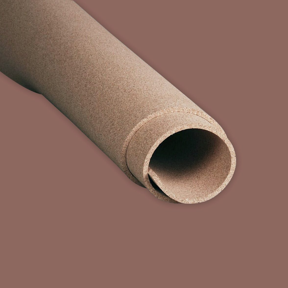 VEVOR 4' Wide 5' Long 1/2" Thick Cork Roll Underlayment for Bulletin Board Sheet 